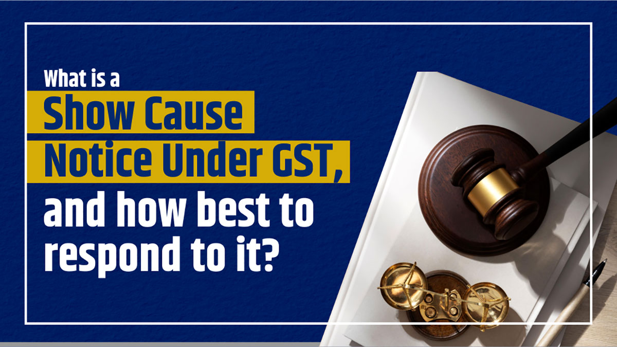 GST Consultants in Ahmedabad | Show Cause Notice Under GST