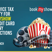 No Service Tax Liability for BookMyShow on Transactions with Credit Card Companies