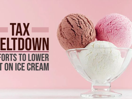 Tax Meltdown: Efforts To Lower GST on Ice Cream