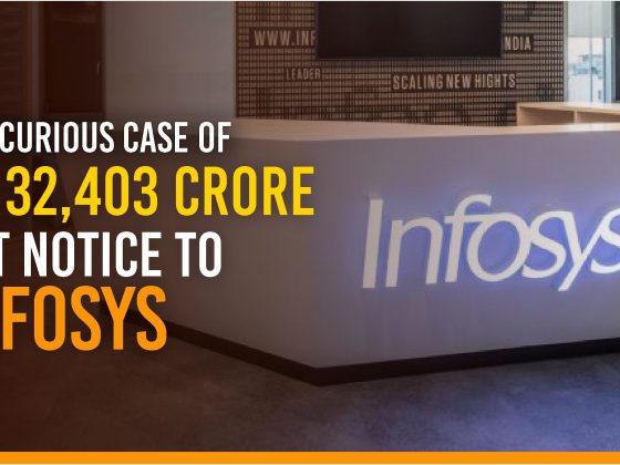 GST Notice to Infosys