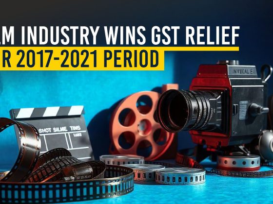 GST Relief for Film Industry