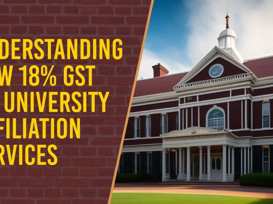 GST on College Affiliated Services