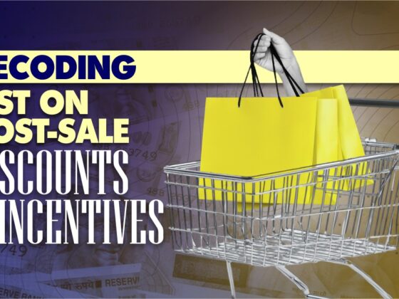 GST on post-sale discounts and incentives