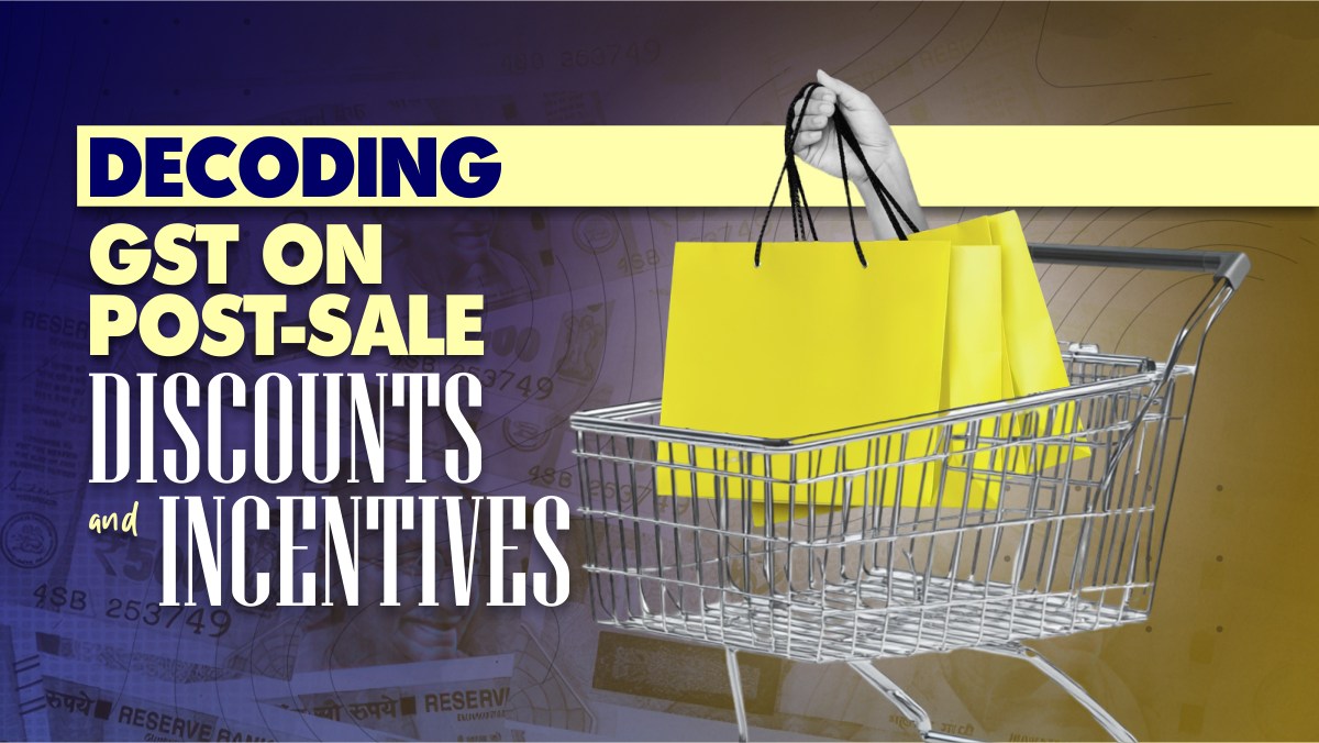 GST on post-sale discounts and incentives