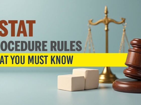 GSTAT Procedure Rules - What You Must Know