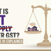 What Is Not a Supply Under GST