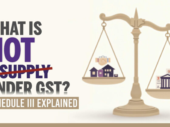 What Is Not a Supply Under GST