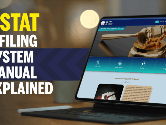 GSTAT Efilling Manual Explained