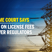SC Says No GST on License Fees by Power Regulators