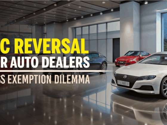 ITC Reversal for Auto Dealers