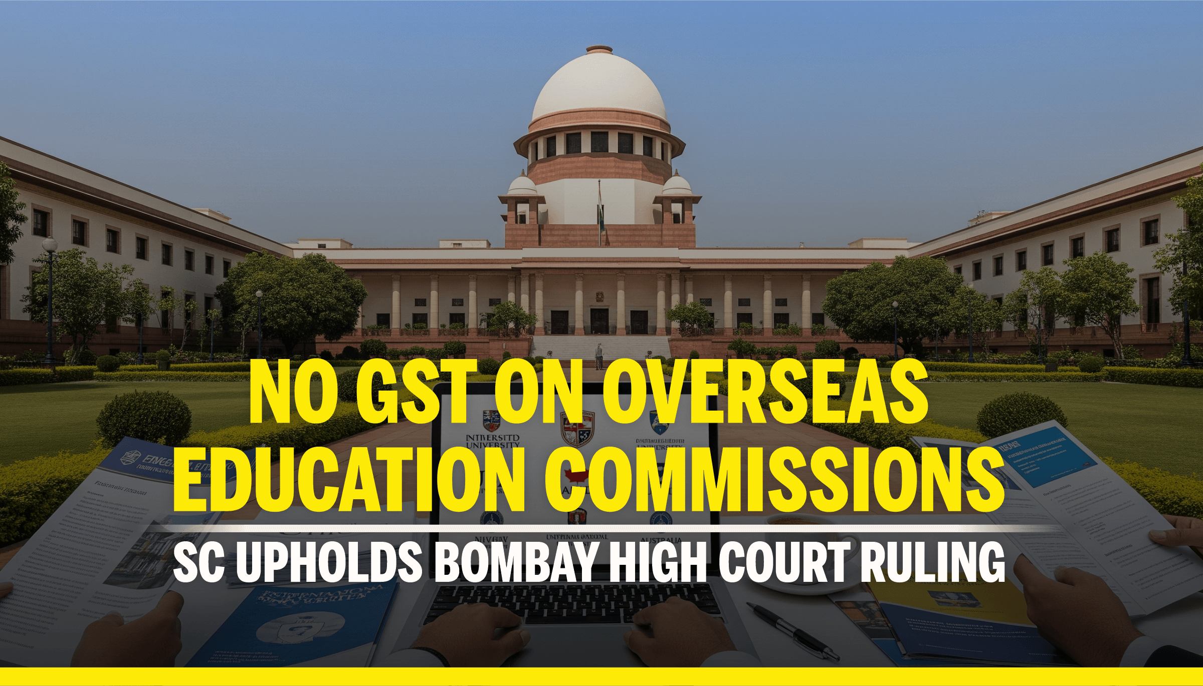 No GST on Overseas Education Commissions No GST on Overseas Education Commissions