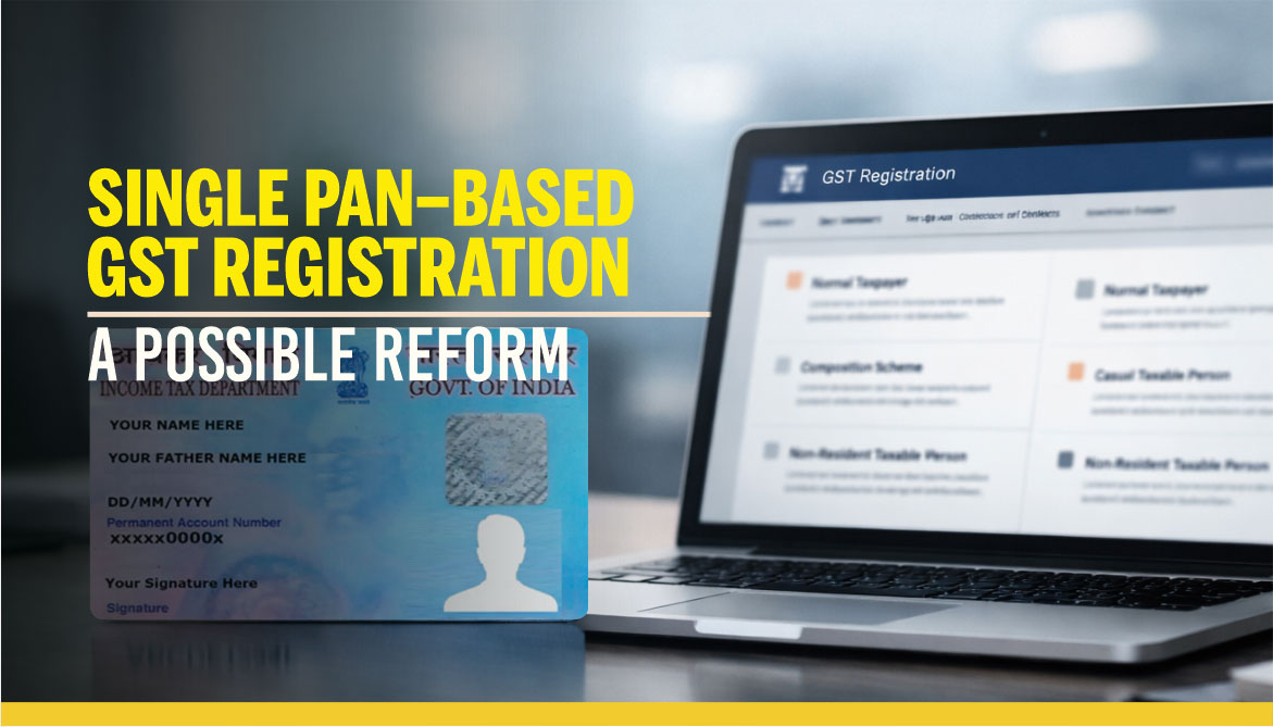 Single PAN–Based GST Registration - Union Budget 2026 Reform
