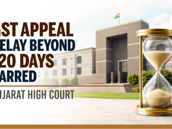 Missed GST Appeal Deadline - HC Says No Extension