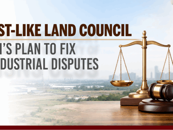 GST-Like Land Council - CII’s Plan to Fix Industrial Disputes